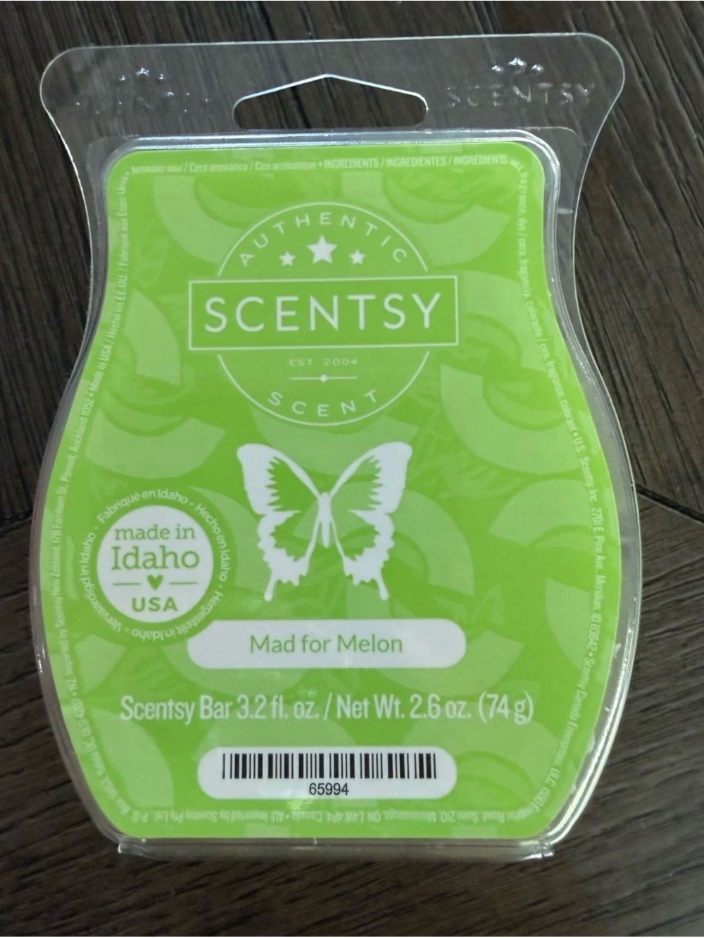 Scentsy Mad for Melon Wax Bar